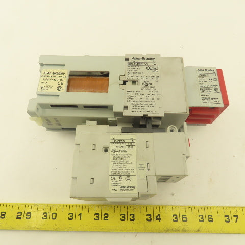 Allen Bradley 100S-C43ZJ14C 600V 75A Contactor Starter Overload 9-45A Trip 24VDC