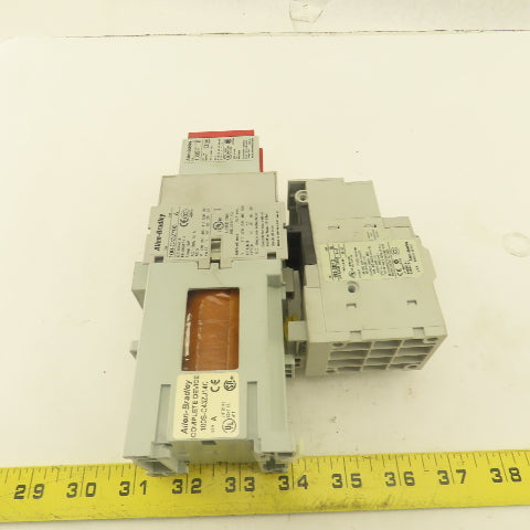 Allen Bradley 100S-C43ZJ14C 600V 75A Contactor Starter Overload 9-45A Trip 24VDC