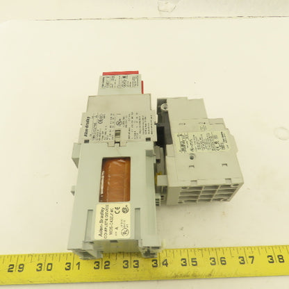Allen Bradley 100S-C43ZJ14C 600V 75A Contactor Starter Overload 9-45A Trip 24VDC
