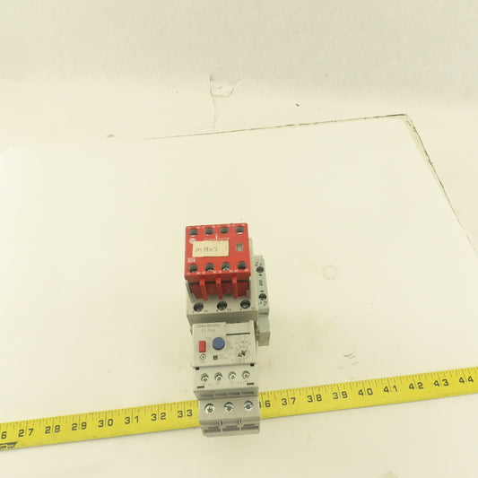 Allen Bradley 100S-C43ZJ14C 600V 75A Contactor Starter Overload 9-45A Trip 24VDC