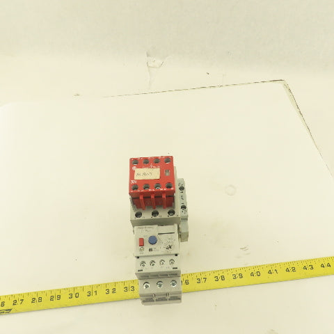 Allen Bradley 100S-C43ZJ14C 600V 75A Contactor Starter Overload 9-45A Trip 24VDC