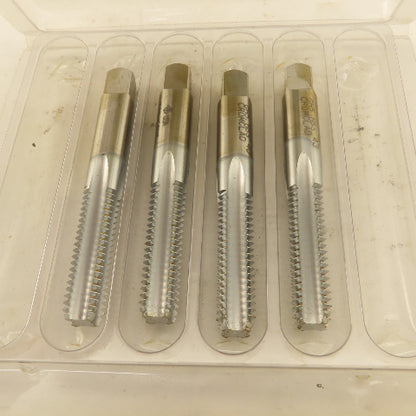 New England Tap 3/8"-16 GH5 Hand Tap Bottoming 4 Straight Flute Lot Of 4