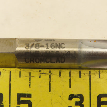 New England Tap 3/8"-16 GH5 Hand Tap Bottoming 4 Straight Flute Lot Of 4