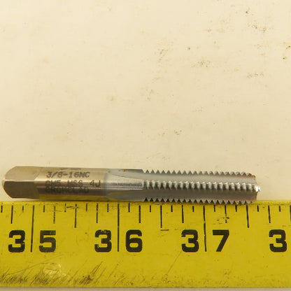 New England Tap 3/8"-16 GH5 Hand Tap Bottoming 4 Straight Flute Lot Of 4