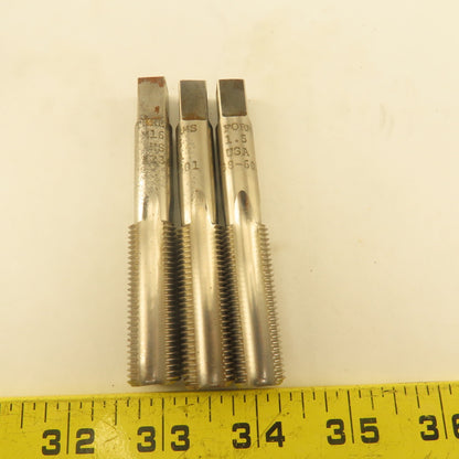Thread Forms Inc. M16 x 1.5 Metric Bottom Tap 4 Straight Flute NOS USA Lot Of 3