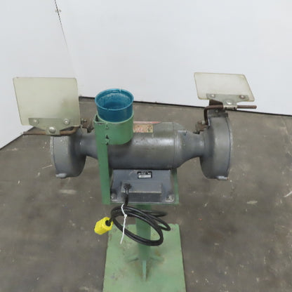 Dayton Model 4Z123 6" Bench Grinder 1/3Hp 3450RPM W/Pedestal Stand 115V USA