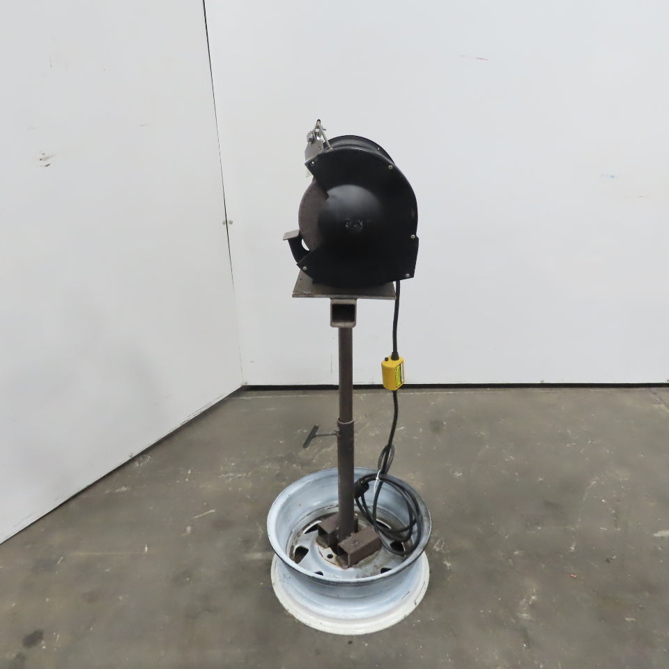 Duracraft 60758 8" Bench Grinder 3/4Hp 3450 RPM W/Pedestal Stand 115V