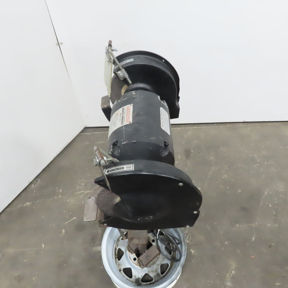 Duracraft 60758 8" Bench Grinder 3/4Hp 3450 RPM W/Pedestal Stand 115V