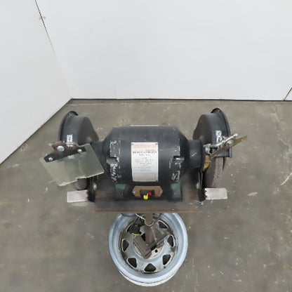 Duracraft 60758 8" Bench Grinder 3/4Hp 3450 RPM W/Pedestal Stand 115V