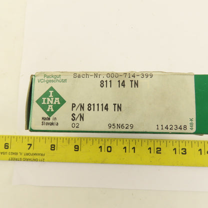 INA  81114 TN Thrust Cylindrical Roller Bearing OD 95MM ID 75MM Width 18MM