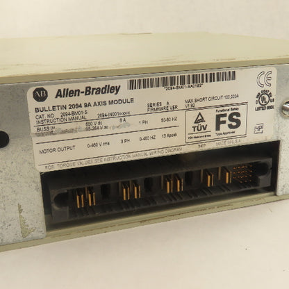 Allen Bradley 2094-IN001x-xx-x Kinetix 6000 9A Axis Module F/W Ver. 1.92