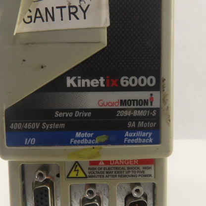 Allen Bradley 2094-IN001x-xx-x Kinetix 6000 9A Axis Module F/W Ver. 1.92