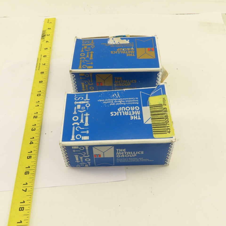 Metallics 1005   3/16" Hollow Wall Anchor Grip Range 5/8 x 1-3/16"  Lot Of 85