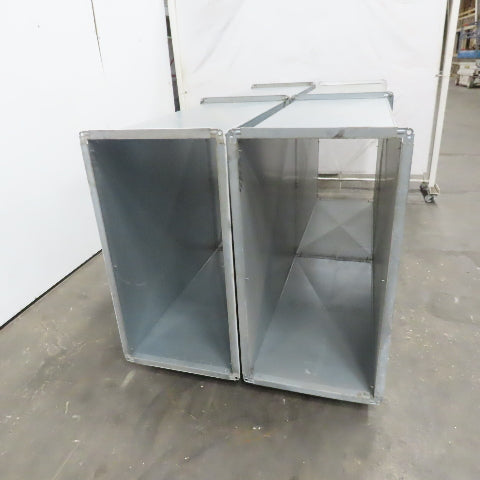 20"x40"x48" HVAC Supply /Return Ductwork Plenum Galvanized & Flanged