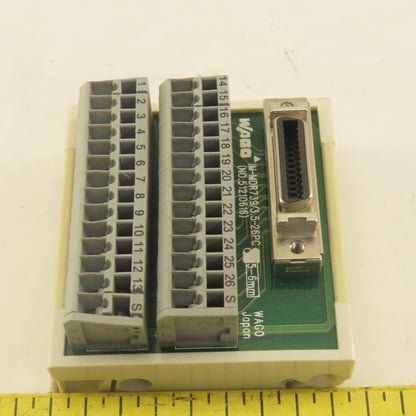 Wago IM-MDR739/3.5-26PC Half Pitch MDR Terminal Block Connector 26 Pole