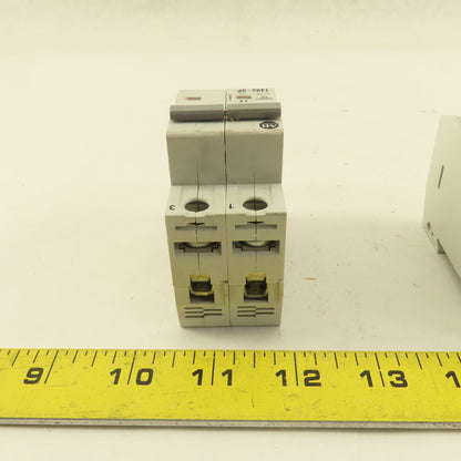 Allen Bradley 1492-SP2C150 SER C Two Pole Circuit Breaker 15A