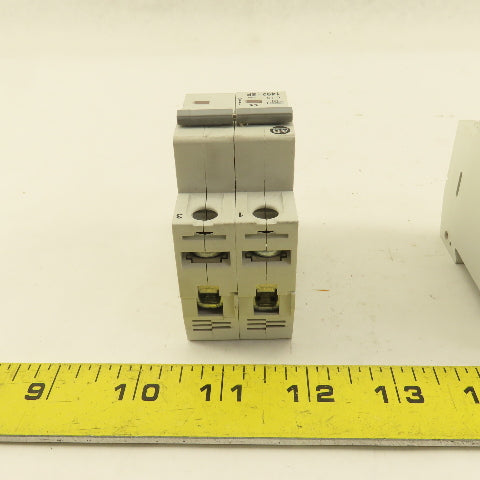 Allen Bradley 1492-SP2C150 SER C Two Pole Circuit Breaker 15A