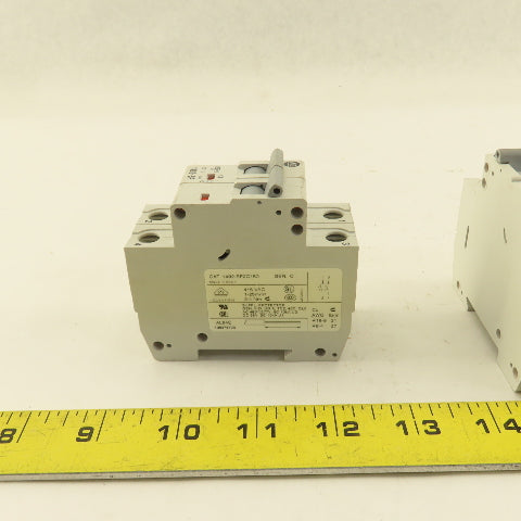 Allen Bradley 1492-SP2C150 SER C Two Pole Circuit Breaker 15A