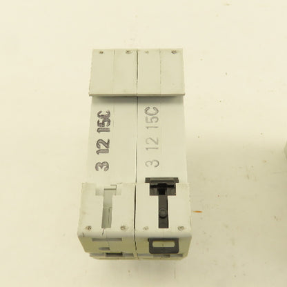Allen Bradley 1492-SP2C150 SER C Two Pole Circuit Breaker 15A