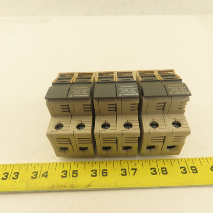 Weidmuller 1966040000 WSI 25/2 30A 600C Class CC Double Pole Fuse Holder Lot/3