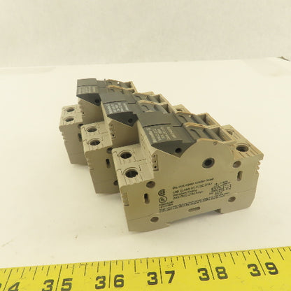 Weidmuller 1966040000 WSI 25/2 30A 600C Class CC Double Pole Fuse Holder Lot/3