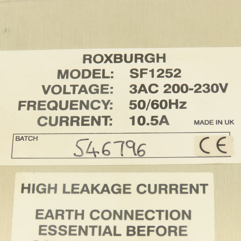 Roxburgh SF1252 200-230V 50/60Hz 10.5A Noise Filter