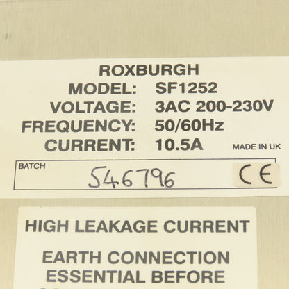 Roxburgh SF1252 200-230V 50/60Hz 10.5A Noise Filter