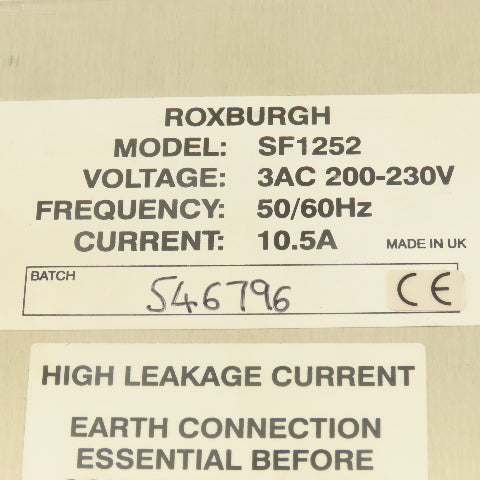 Roxburgh SF1252 200-230V 50/60Hz 10.5A Noise Filter