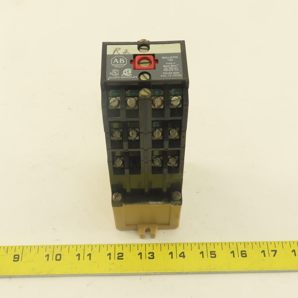 Allen Bradley 700-P1000A1 Ser B Type P AC Contactor Relay 115-120V Coil Lot Of 2