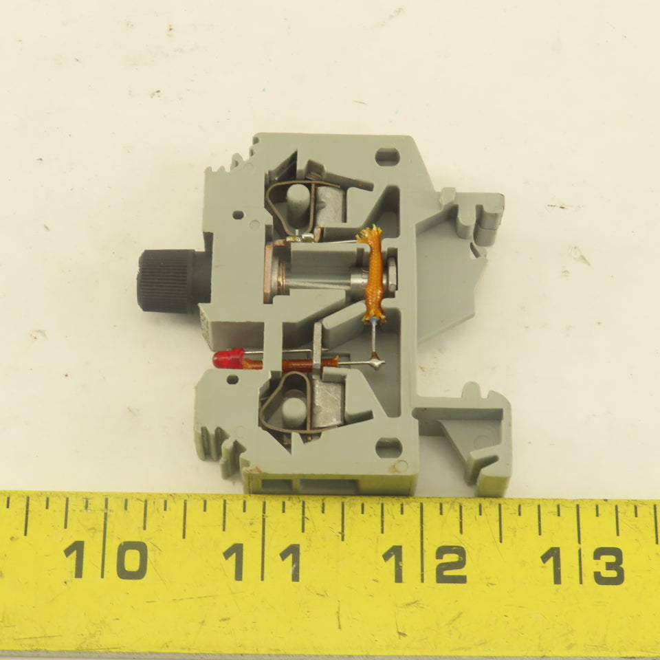 Wago 282-128/281-413 2 Conductor Fuse Terminal Block 24V 10A Lot Of 4