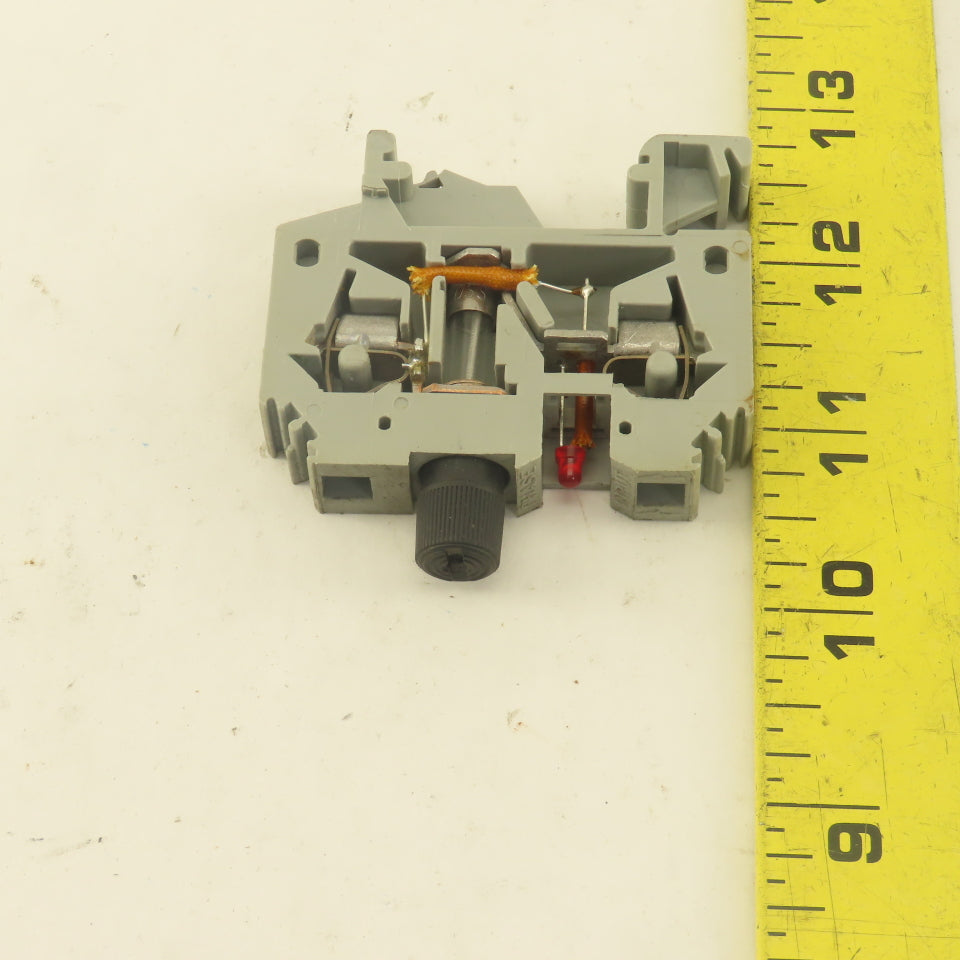Wago 282-128/281-413 2 Conductor Fuse Terminal Block 24V 10A Lot Of 4