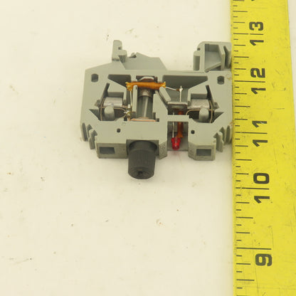 Wago 282-128/281-413 2 Conductor Fuse Terminal Block 24V 10A Lot Of 4