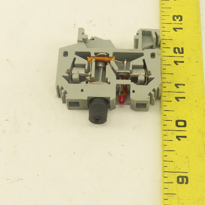 Wago 282-128/281-413 2 Conductor Fuse Terminal Block 24V 10A Lot Of 4