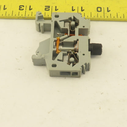 Wago 282-128/281-413 2 Conductor Fuse Terminal Block 24V 10A Lot Of 4