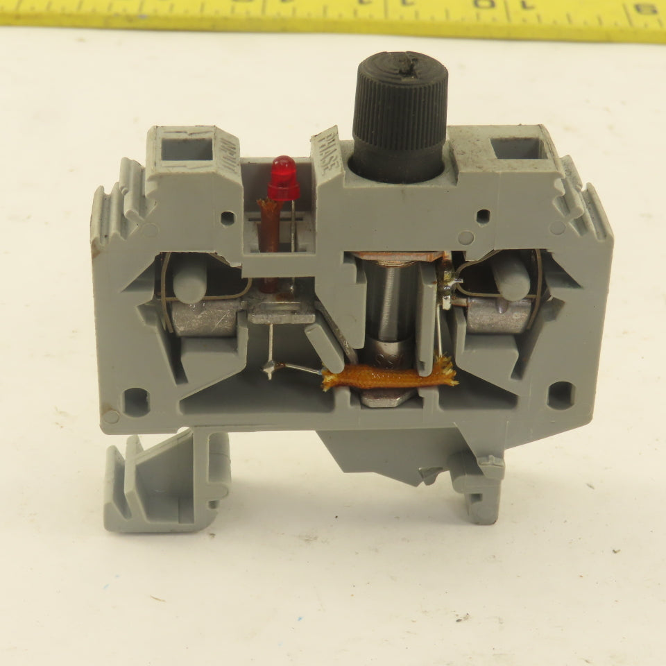 Wago 282-128/281-413 2 Conductor Fuse Terminal Block 24V 10A Lot Of 4