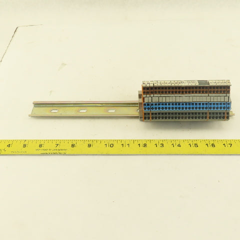 Wago 280-560 Sensor Terminal Block Stack 25 PCS 20A Din Rail Mount