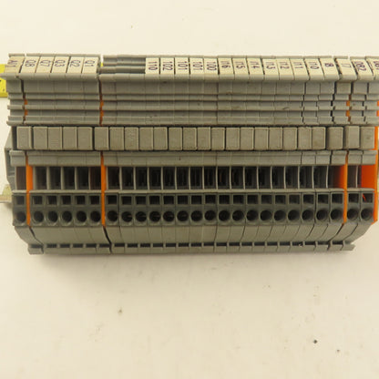 Wago 280-560 Sensor Terminal Block Stack 25 PCS 20A Din Rail Mount