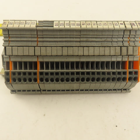 Wago 280-560 Sensor Terminal Block Stack 25 PCS 20A Din Rail Mount