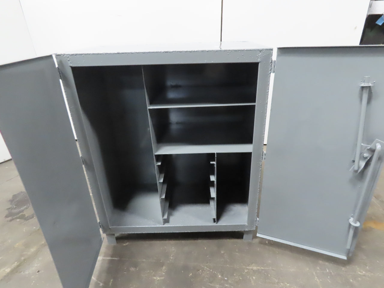Custom Fab 36" x 20" x 44" Tall Tool Storage Cabinet Steel Welded Seam Lockable