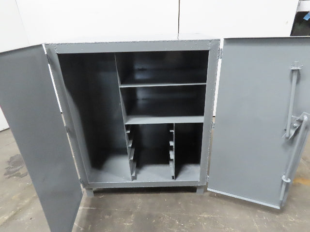 Custom Fab 36" x 20" x 44" Tall Tool Storage Cabinet Steel Welded Seam Lockable
