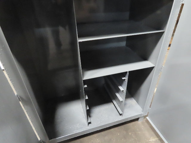 Custom Fab 36" x 20" x 44" Tall Tool Storage Cabinet Steel Welded Seam Lockable
