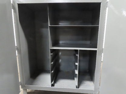 Custom Fab 36" x 20" x 44" Tall Tool Storage Cabinet Steel Welded Seam Lockable