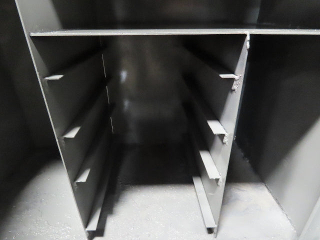 Custom Fab 36" x 20" x 44" Tall Tool Storage Cabinet Steel Welded Seam Lockable