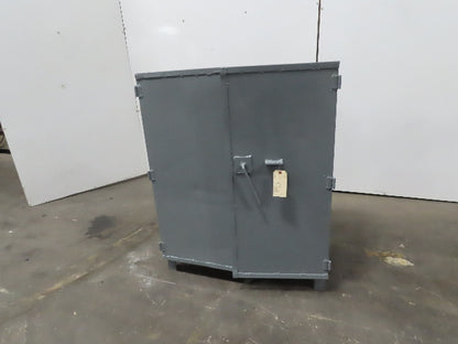 Custom Fab 36" x 20" x 44" Tall Tool Storage Cabinet Steel Welded Seam Lockable