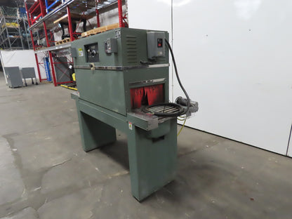 Weldotron Model 7121 230V 1Ph Pass Thru Heat Shrink Packaging Tunnel Conveyor