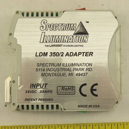 Spectrum Illumination LDM 350/2 Adapter 24VDC 0.5A Lot Of 2