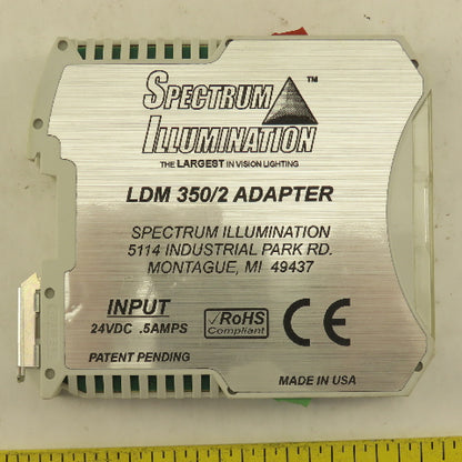 Spectrum Illumination LDM 350/2 Adapter 24VDC 0.5A Lot Of 2