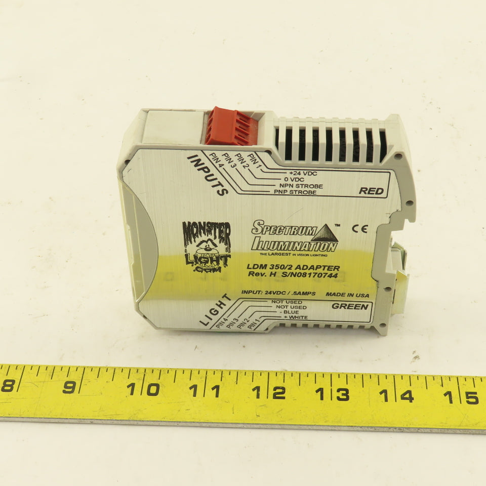 Spectrum Illumination LDM 350/2 Adapter 24VDC 0.5A Lot Of 2