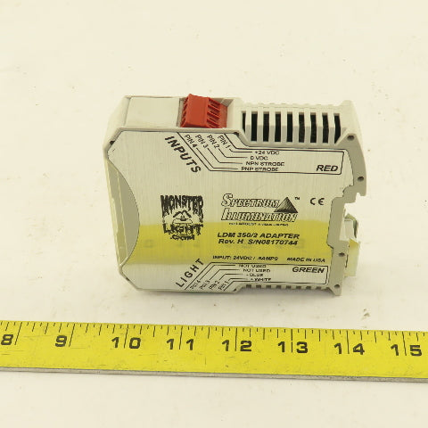 Spectrum Illumination LDM 350/2 Adapter 24VDC 0.5A Lot Of 2