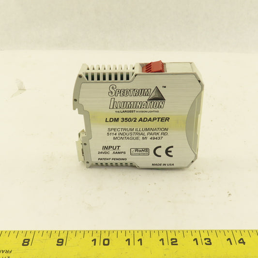 Spectrum Illumination LDM 350/2 Adapter 24VDC 0.5A Lot Of 2